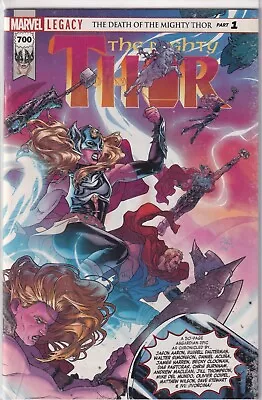 Buy The Mighty Thor #700 NM (2017) Marvel Comics Death Of Mighty Thor Jane Foster • 3.95£