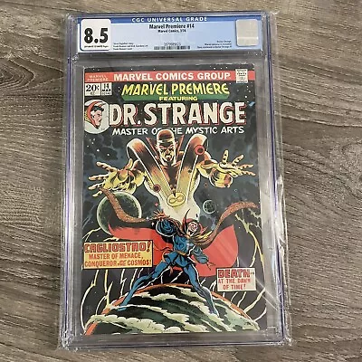 Buy Marvel Premiere Dr Strange #14 VF+ Marvel CGC 8.5 Marvel Universe Recreated • 110.03£