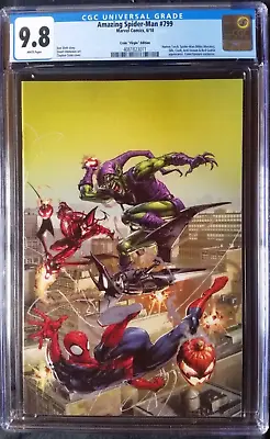 Buy Amazing Spider-Man #799 Crain Virgin Variant Red Goblin CGC 9.8 Ltd 1000 Copies • 94.83£