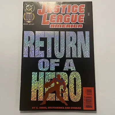 Buy Justice League America #100 Return Of A Hero DC 1995 • 5.99£