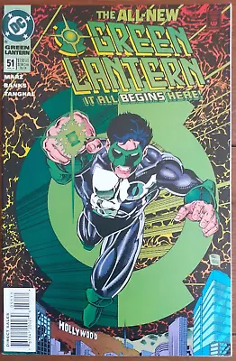Buy Green Lantern 51, Kyle Rayner's New Costume, Dc Comics, May 1994, Vf- • 16.99£