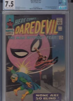 Buy Daredevil 17 - 1966 - Spider-Man - CGC 7.5 • 134.99£