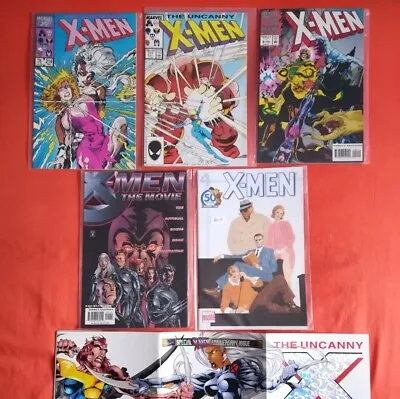 Buy MARVEL Comic Bundle X-Men Uncanny 214, 217, Movie, Variant, Annual 2 - Wolverine • 6.99£