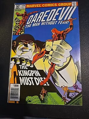 Buy Daredevil # 170 Newsstand 1st Kingpin This Title Miller Story & Art Mid Grade • 23.71£