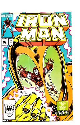 Buy Iron Man #223 1987 Marvel Comics 1st App. Blizzard II (Donnie Gill) • 2.55£