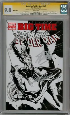 Buy Amazing Spider-man #648 Variant Cgc 9.8 Signature Series Stan Lee Scott Campbell • 799.95£