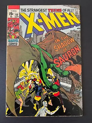 Buy Uncanny X-Men #60 - 1st Appearance Of Sauron (Marvel, 1963) VG/VG+ • 55.80£