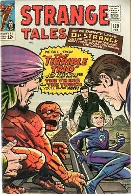 Buy Strange Tales   # 129   VERY GOOD   February 1965   Kirby, Stone Cover & Art • 31.98£