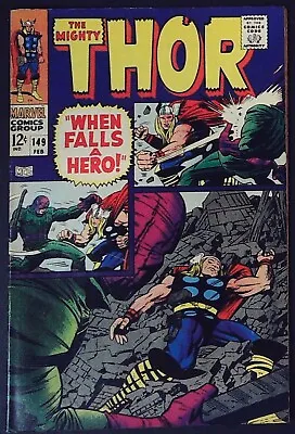 Buy THOR #149 (1967) - 2ND APP WRECKER - FN Plus (6.5) - Back Issue • 44.99£