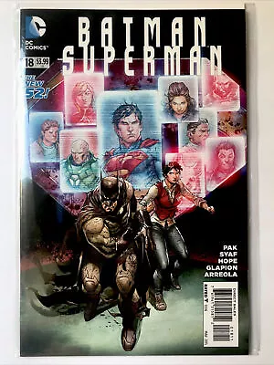 Buy Batman Superman #18 Dc Comics - 2015 - Ardian Syaf- Main Cover Nm Bag & Boarded • 3.50£