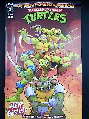 Buy Saturday Monring Adventures TEENAGE Mutant Ninja Turtles #3 - Aug 2023 IDW Comic • 3.90£