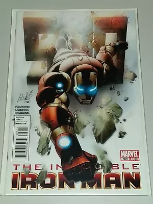 Buy Iron Man Invincible #500 Nm (9.4 Or Better) March 2011 Marvel Comics • 6.49£
