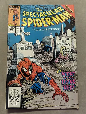 Buy Spectacular Spiderman #148, Marvel Comics, 1989, FREE UK POSTAGE • 6.49£