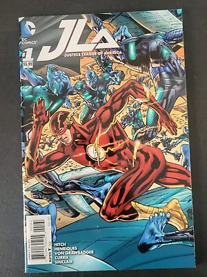 Buy Jla Justice League Of America #1 (2014) Dc 52 Comics Flash Connecting Variant • 4.74£