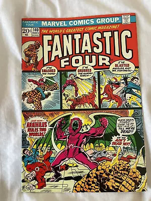Buy Fantastic Four  (Marvel, 1973) #140 Fine Origin Of Annihilus • 19.76£