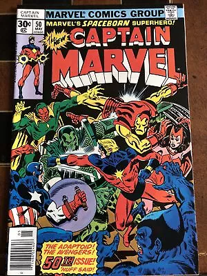 Buy Captain Marvel / Marvel Comics / 1977 / Issue 50 • 10£