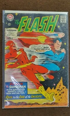 Buy Silver Age DC 1967 THE FLASH No. 175 Gold Kryptonite & 2nd Superman Race FVF 7.0 • 71.95£