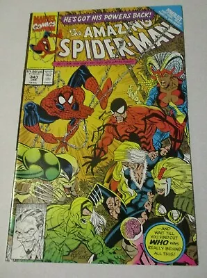 Buy Amazing Spider-Man  #343 1st Series  Jan 1991  Marvel Comics  VF+ / NM Copy • 8.50£