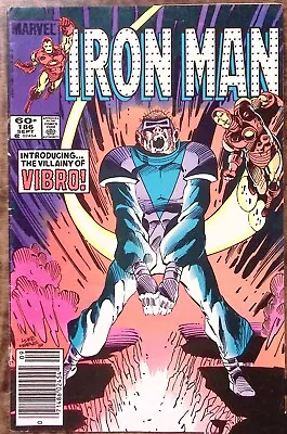 Buy 1984 Iron Man Sept #186 Marvel Comics The Villainy Of Vibro! Exc  Z3372 • 8.33£