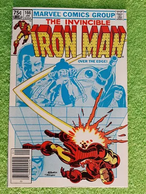 Buy IRON MAN #166 NM Newsstand Canadian Price Variant RD5562 • 5.59£