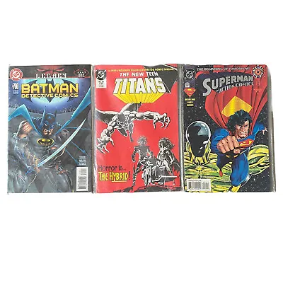 Buy DC Comics *BATMAN DETECTIVE #700B*SUPERMAN IN ACTION #40*THE NEW TEEN TITANS#24* • 11.99£
