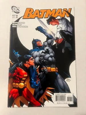 Buy Batman #657 1st Cover Appearance Of Damian Wayne Andy Kubert Cover Art 2006 • 48.04£