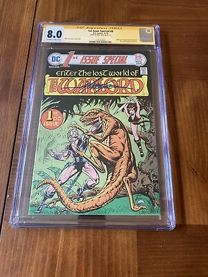 Buy DC 1st Issue Special #8 CGC 8.0 White SS Mike Grell (1st App Warlord) + Magnet • 164.94£
