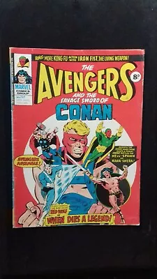 Buy Avengers And The Savage Sword Of Conan #127  (1976 UK Marvel Comic)  Fn- (6.0)  • 3.75£