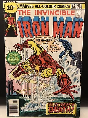 Buy INVINCIBLE IRON MAN #87 Comic Marvel Comics Bronze Age • 4.85£