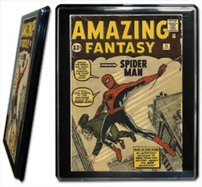 Buy Case /25 BCW Comic Book Showcase Holders SILVER AGE Wall Mountable Display Frame • 182.07£