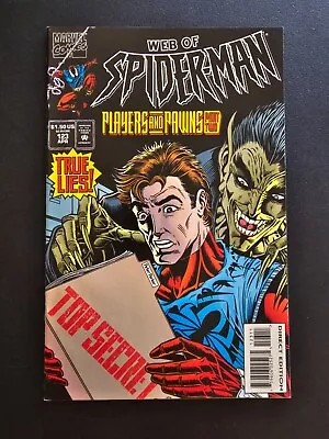 Buy Marvel Comics Web Of Spiderman #123 April 1995 Steven Butler Cover • 3.16£