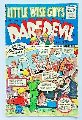 Buy 1955 Oct. Little Wise Guys Daredevil No.126 10c  F11 • 7.91£