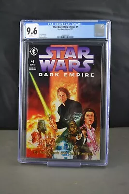 Buy Star Wars: Dark Empire #1 Dark Horse Comics 12/91 CGC 9.6 Dorman - 070422JECRM • 68.74£