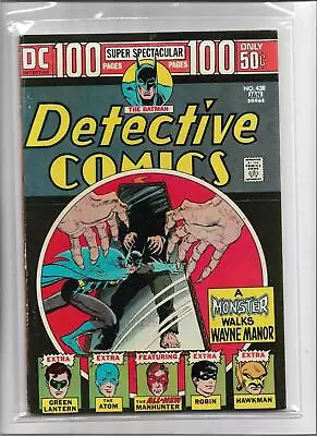 Buy Detective Comics #438 1973-74 Very Fine- 7.5 2223 Batman Manhunter • 15.54£