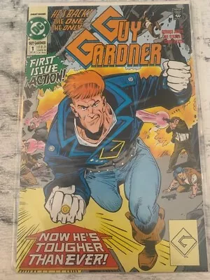 Buy Guy Gardner 1 - Gerard Jones Variant DC 1992 Rare 1st Print Green Lantern VF • 4.99£
