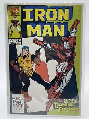 Buy Iron Man December 1986 #213 Marvel Comics • 7.99£