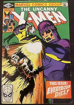 Buy Uncanny X-Men #142 Days Of Future Past Marvel Comics 1981 1st Print Modern KEY! • 39.98£