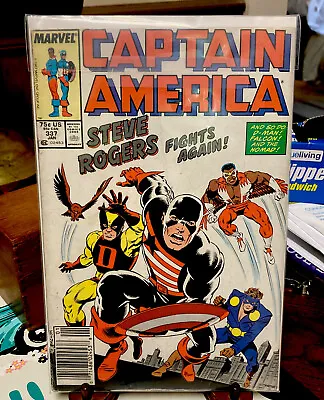 Buy Captain America #337 (1988 Marvel Comics) First Appearance 'The Agent' • 5.68£