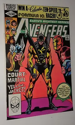 Buy AVENGERS #213 Nm+ 9.4/9.6  1981  Nice Book Direct Edition Yellowjacket • 18.02£