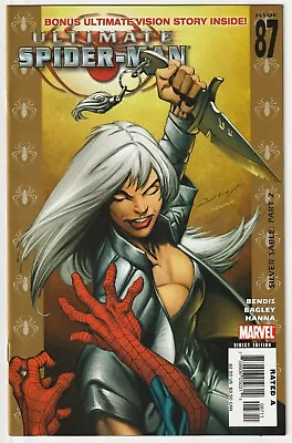 Buy Ultimate Spider-Man #87 - Marvel 2006 - Cover By Mark Bagley [Ft Silver Sable] • 8.39£