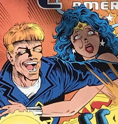 Buy Justice League America #82 Wonder Woman, Fire, Guy Gardener, Atom, Etc.DC Comics • 10.30£