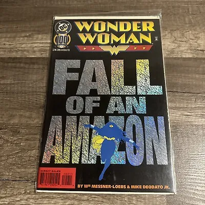 Buy Wonder Woman #100 DC Comics 1995 Mike Deodato Foil Cover • 7.94£