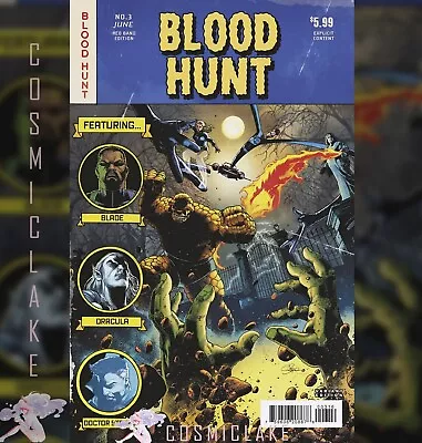 Buy Blood Hunt #3 Red Band Magno 1:25 Bloody Vault Of Horror 26 Homage Presale 6/12☪ • 63.69£