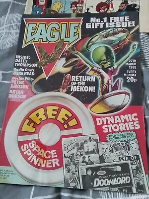 Buy Vintage Eagle Comic Issue Number 1 - 27th March 1982 Lovely Condition • 10£