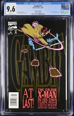 Buy Gambit #1 Newsstand CGC 9.6 W 1993 Marvel Miniseries X-men 266 • 59.92£