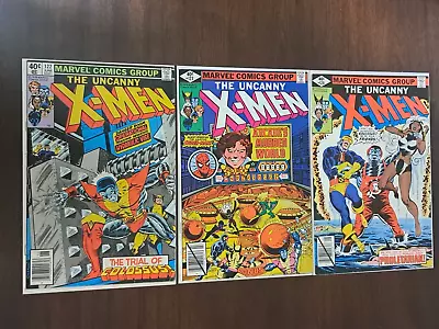 Buy Uncanny X-men Ungraded Lot  Issues  122  123  124  Free Priority Shipping • 179.89£