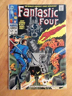 Buy Fantastic Four #80 (1968) Vg- • 6.37£