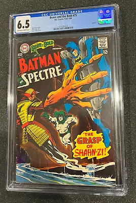 Buy Brave And The Bold #75, CGC 6.5, 1967 1st Cover By Neal Adams On Batman • 79.94£