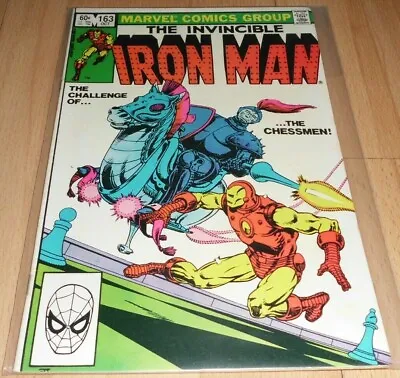 Buy Iron Man (1968 1st Series) #163...Published October 1982 By Marvel. • 24.95£