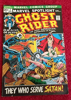 Buy Free P & P; Marvel Spotlight #7, Dec 1972: 3rd App. Ghost Rider! (KG) • 19.99£